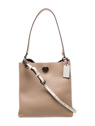 Coach Leather Top Handle Bag