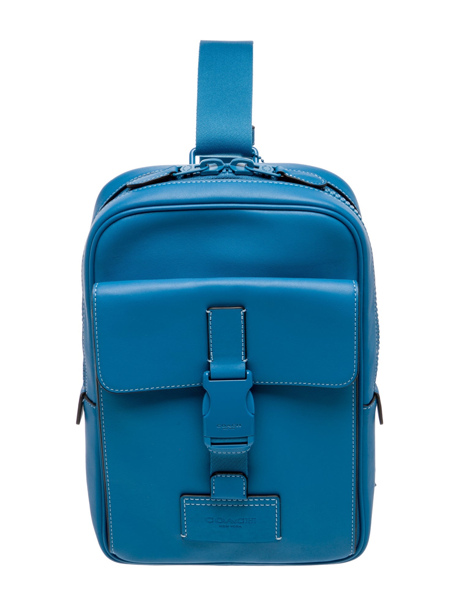 Coach Leather Backpack