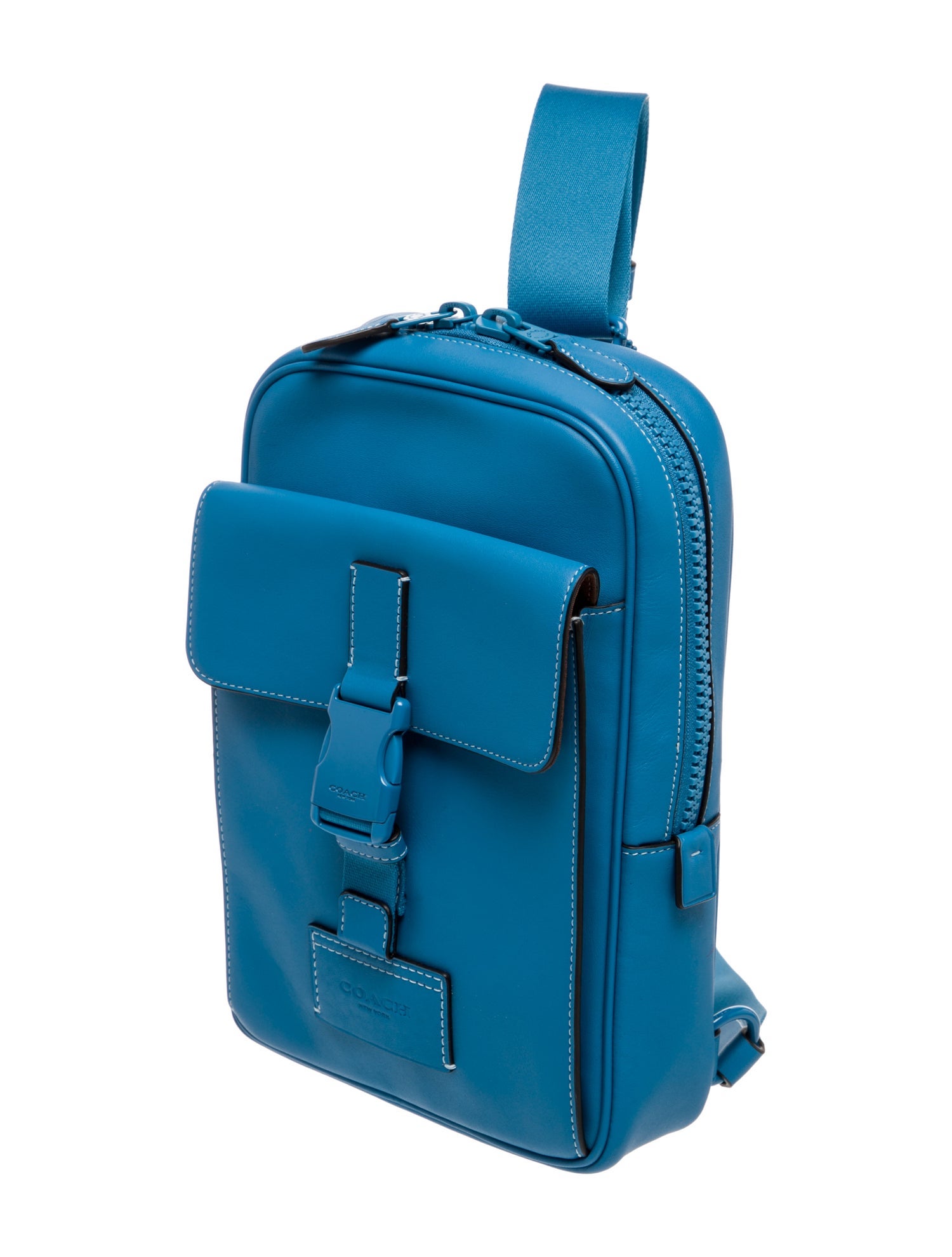 Coach Leather Backpack