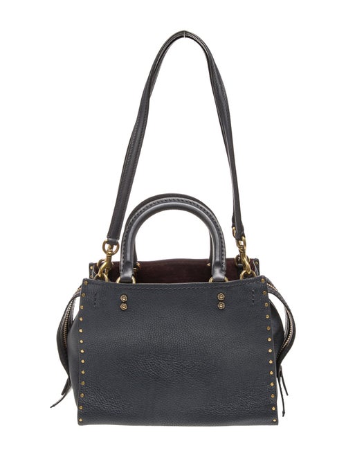 Coach Leather Top Handle Bag