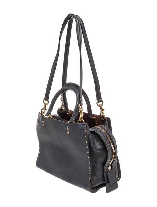 Coach Leather Top Handle Bag