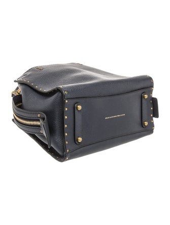 Coach Leather Top Handle Bag