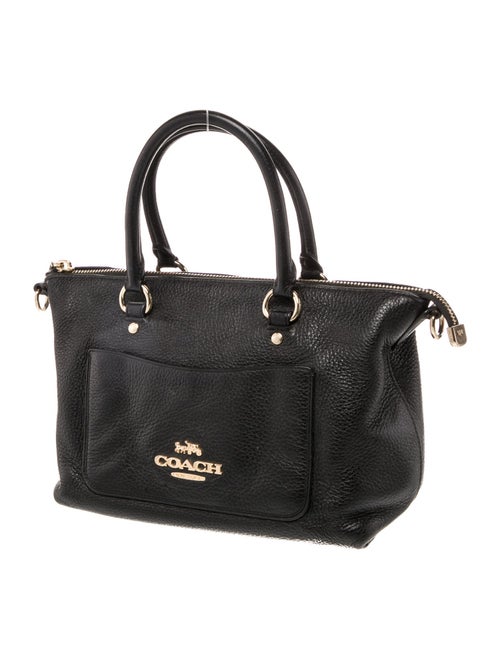 Coach Leather Top Handle Bag