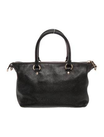 Coach Leather Top Handle Bag
