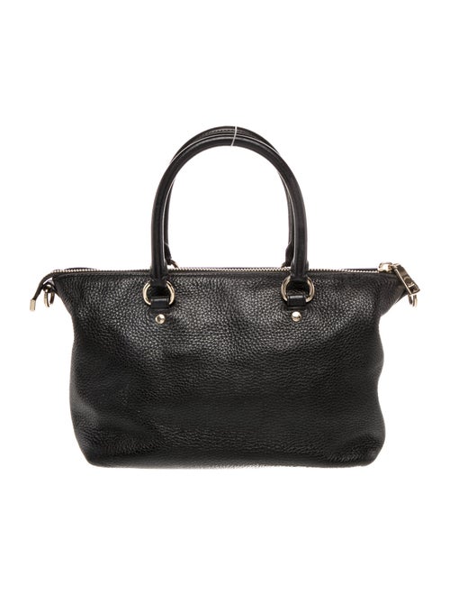 Coach Leather Top Handle Bag