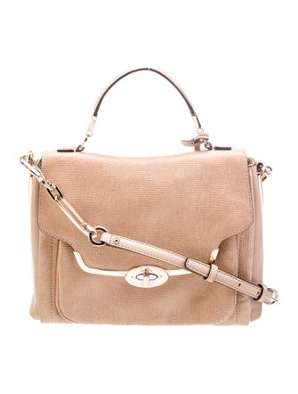 Coach Leather Top Handle Bag