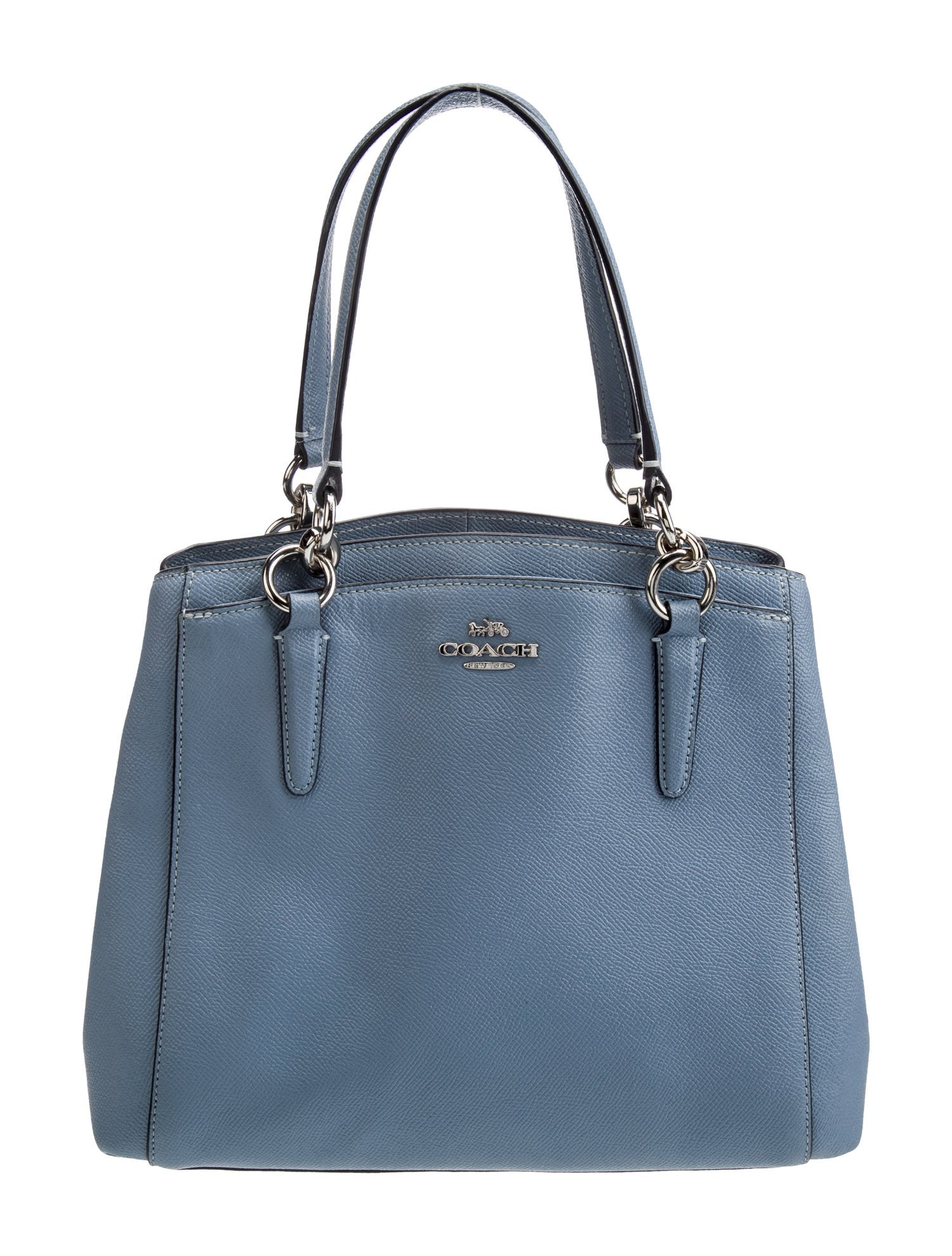 Coach Leather Top Handle Bag