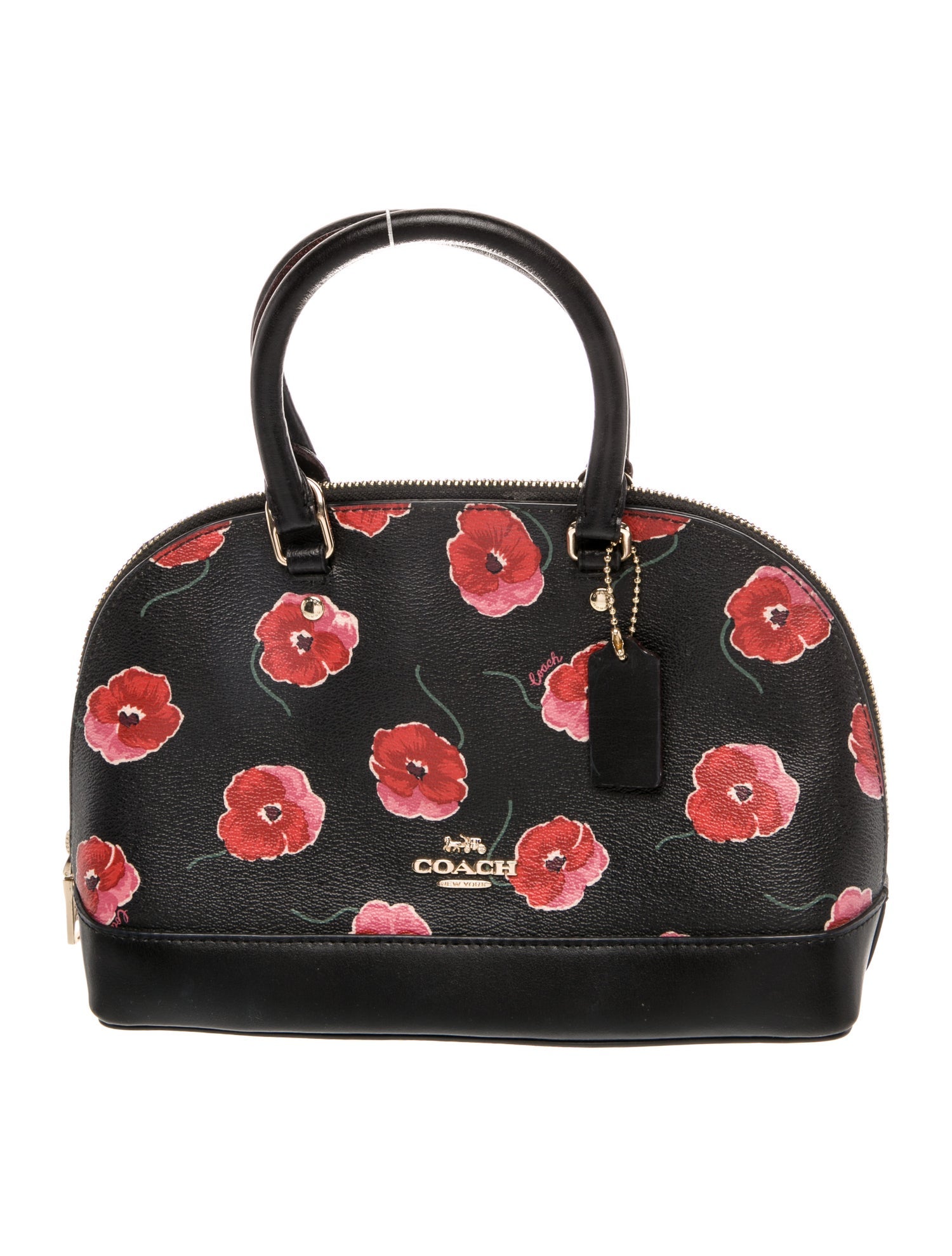 Coach Leather Top Handle Bag