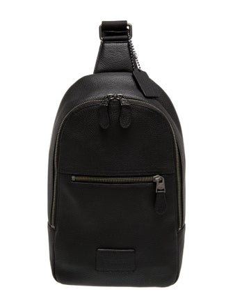 Coach Leather Backpack