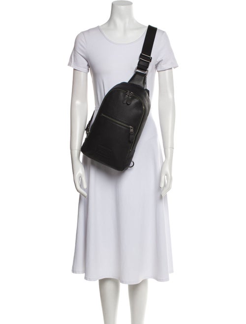 Coach Leather Backpack