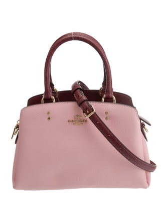 Coach Leather Top Handle Bag