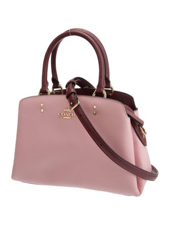 Coach Leather Top Handle Bag