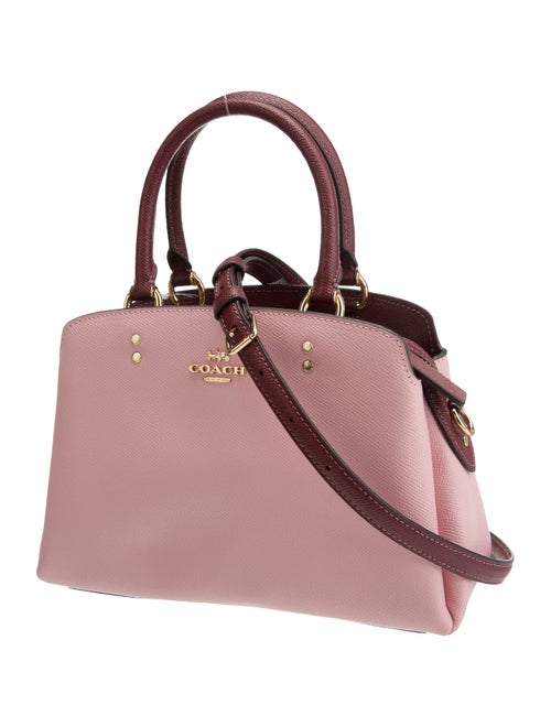 Coach Leather Top Handle Bag