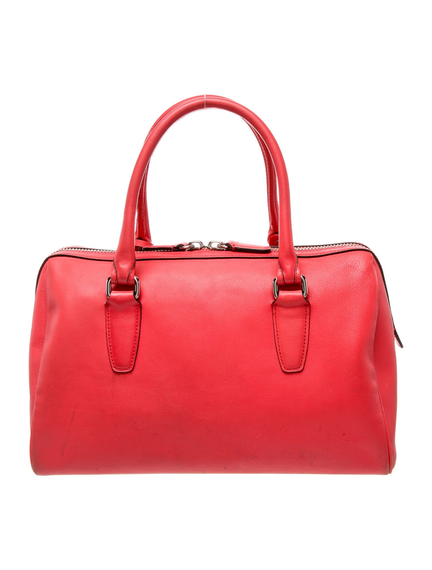 Coach Leather Top Handle Bag