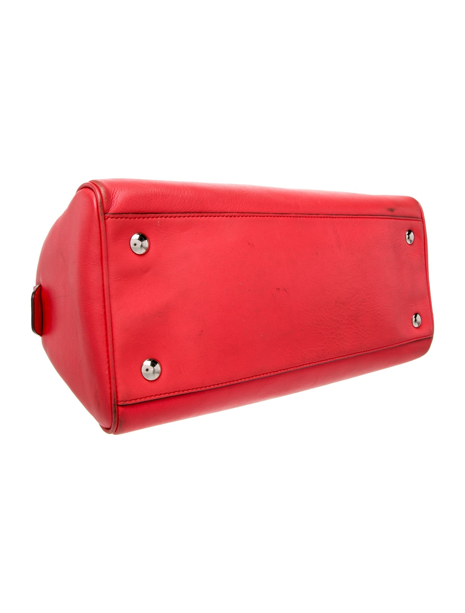 Coach Leather Top Handle Bag