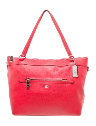 Coach Leather Messenger Bag