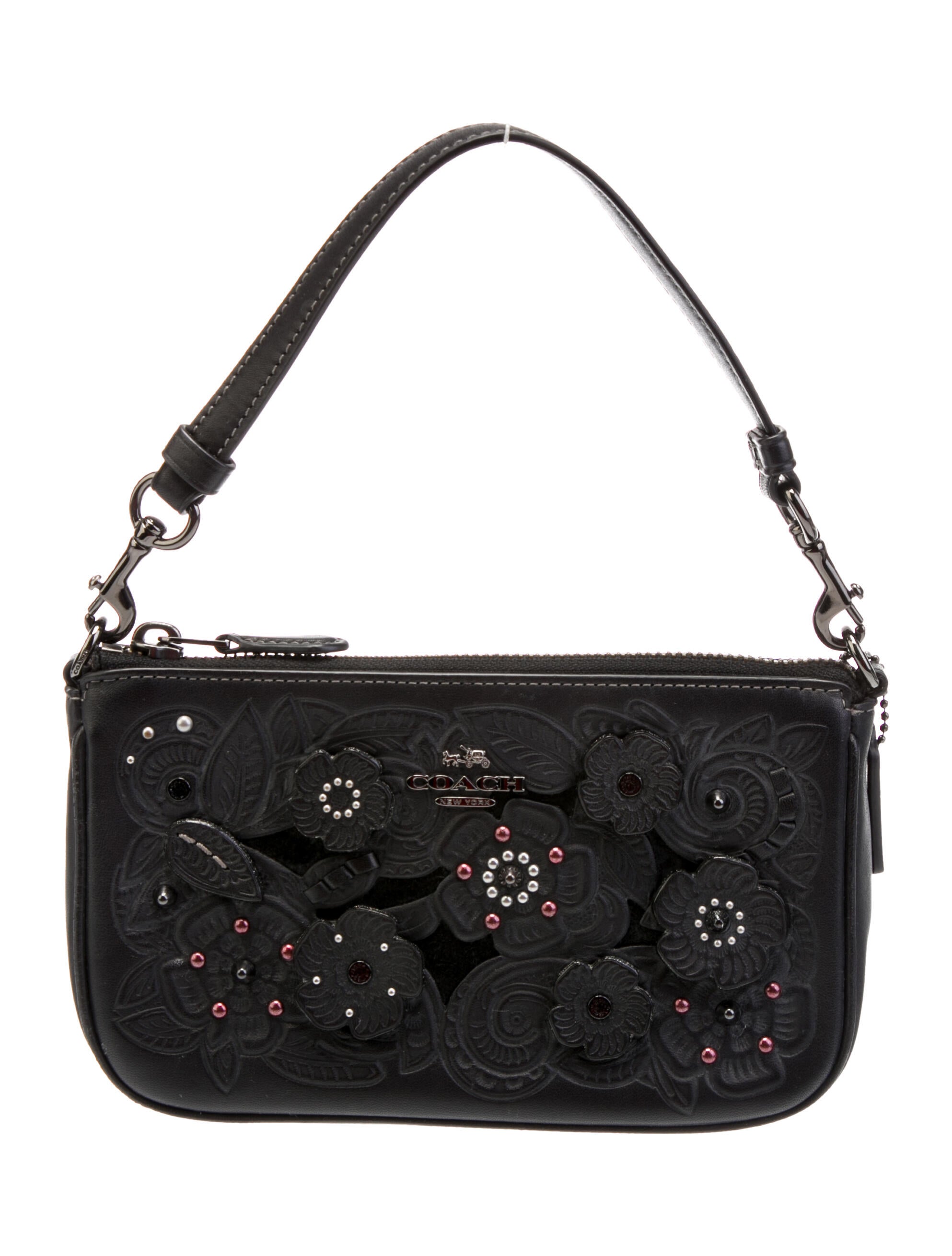 Coach Leather Evening Bag