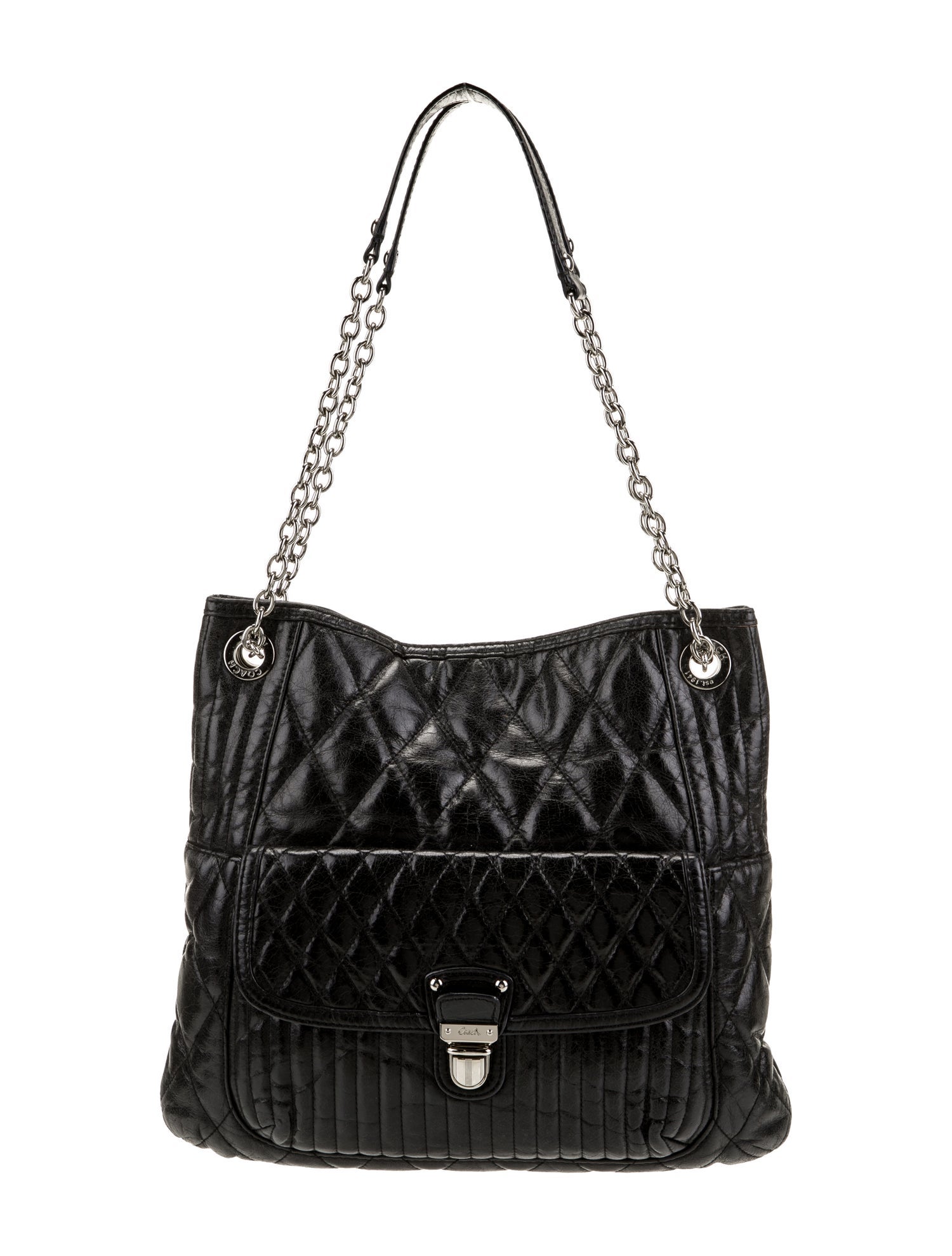 Coach Leather Shoulder Bag