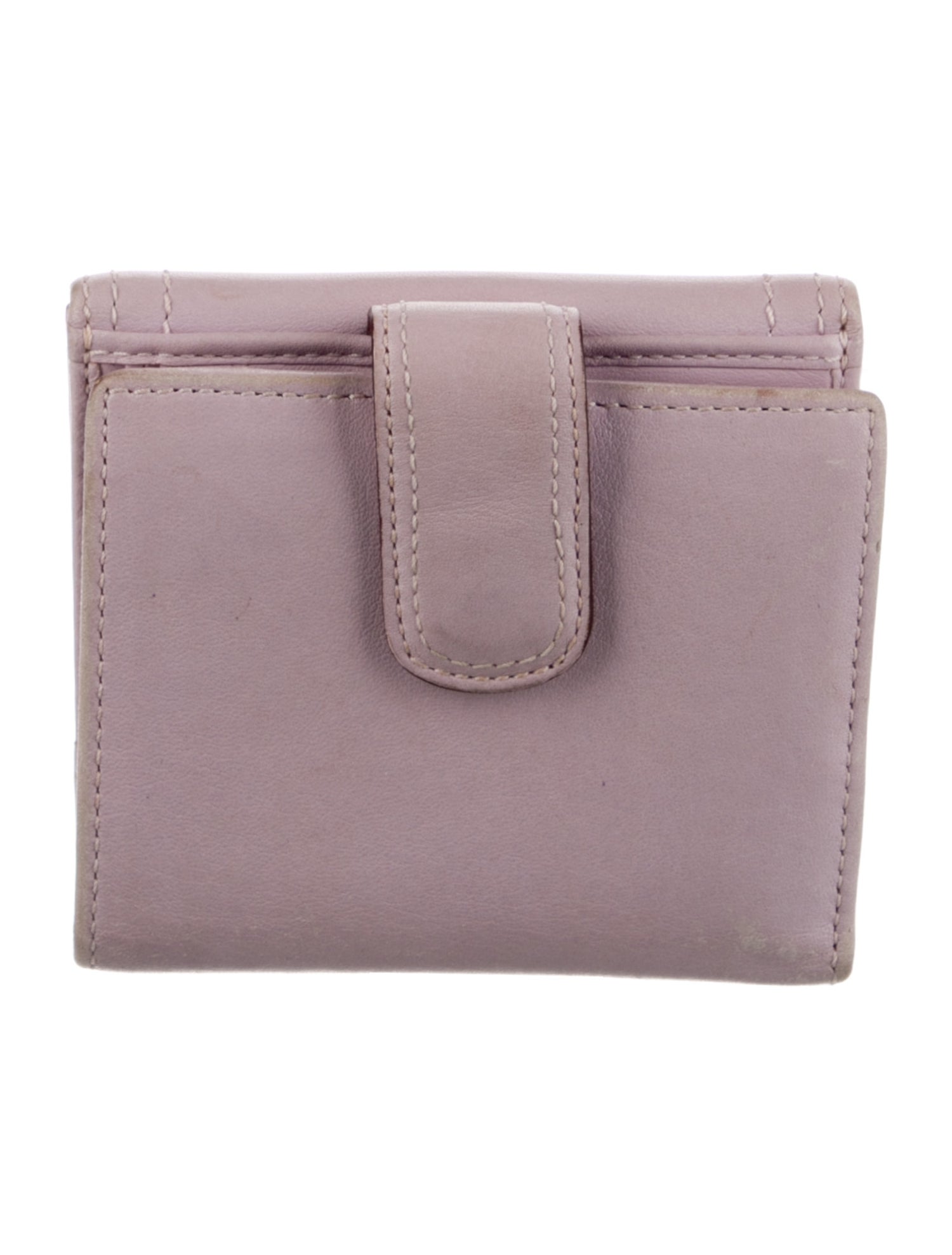 Coach Leather Compact Wallet