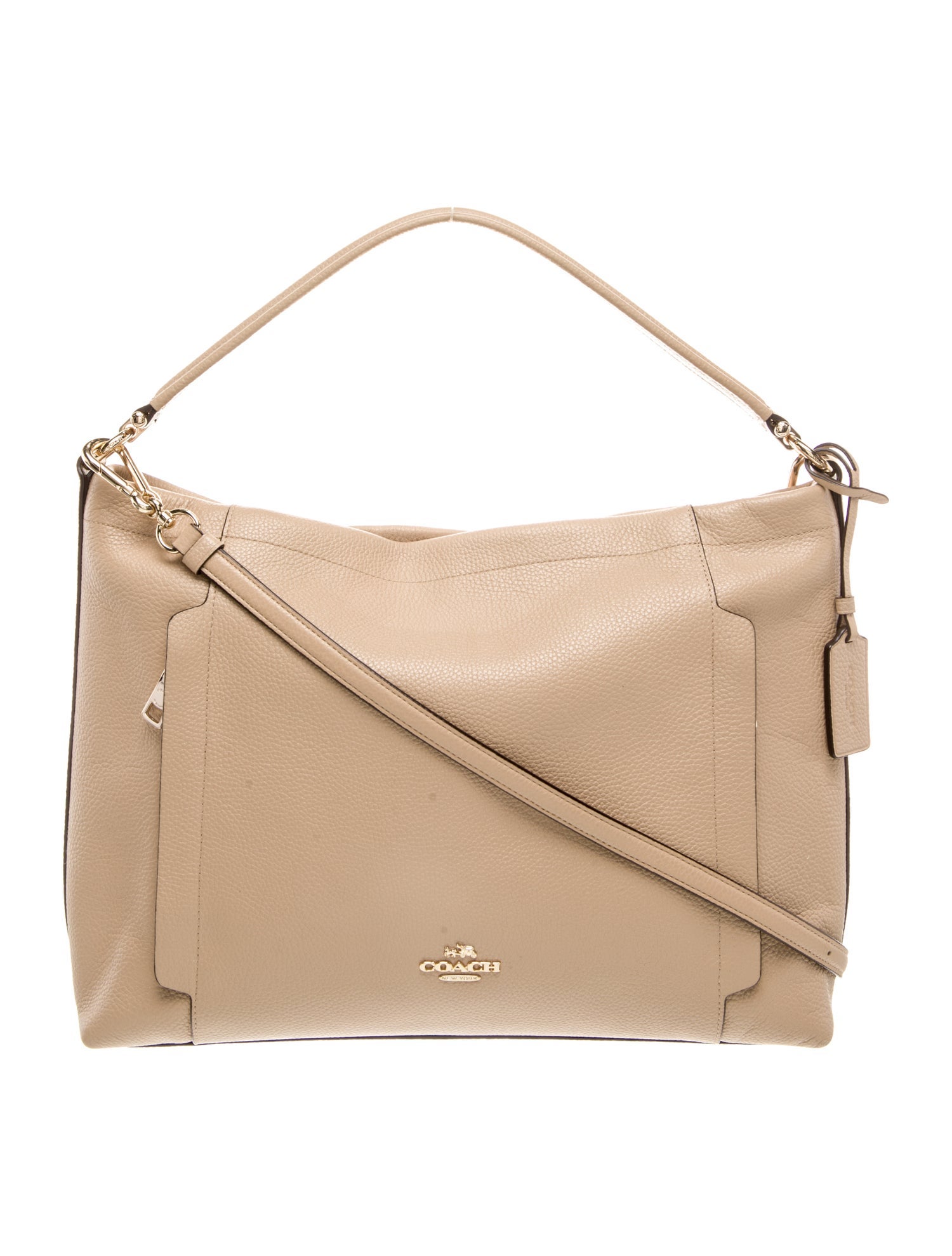 Coach Leather Top Handle Bag