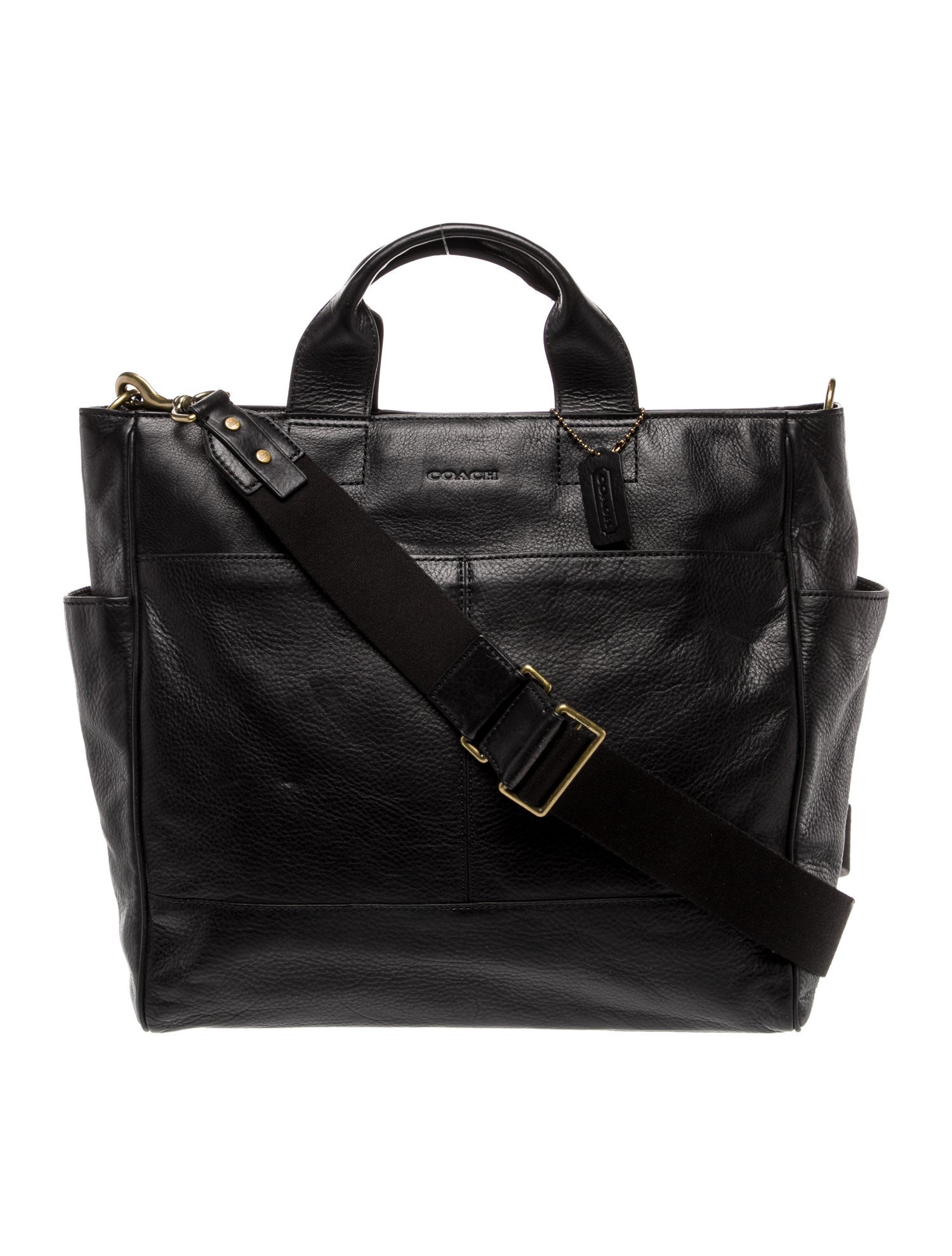 Coach Leather Messenger Bag