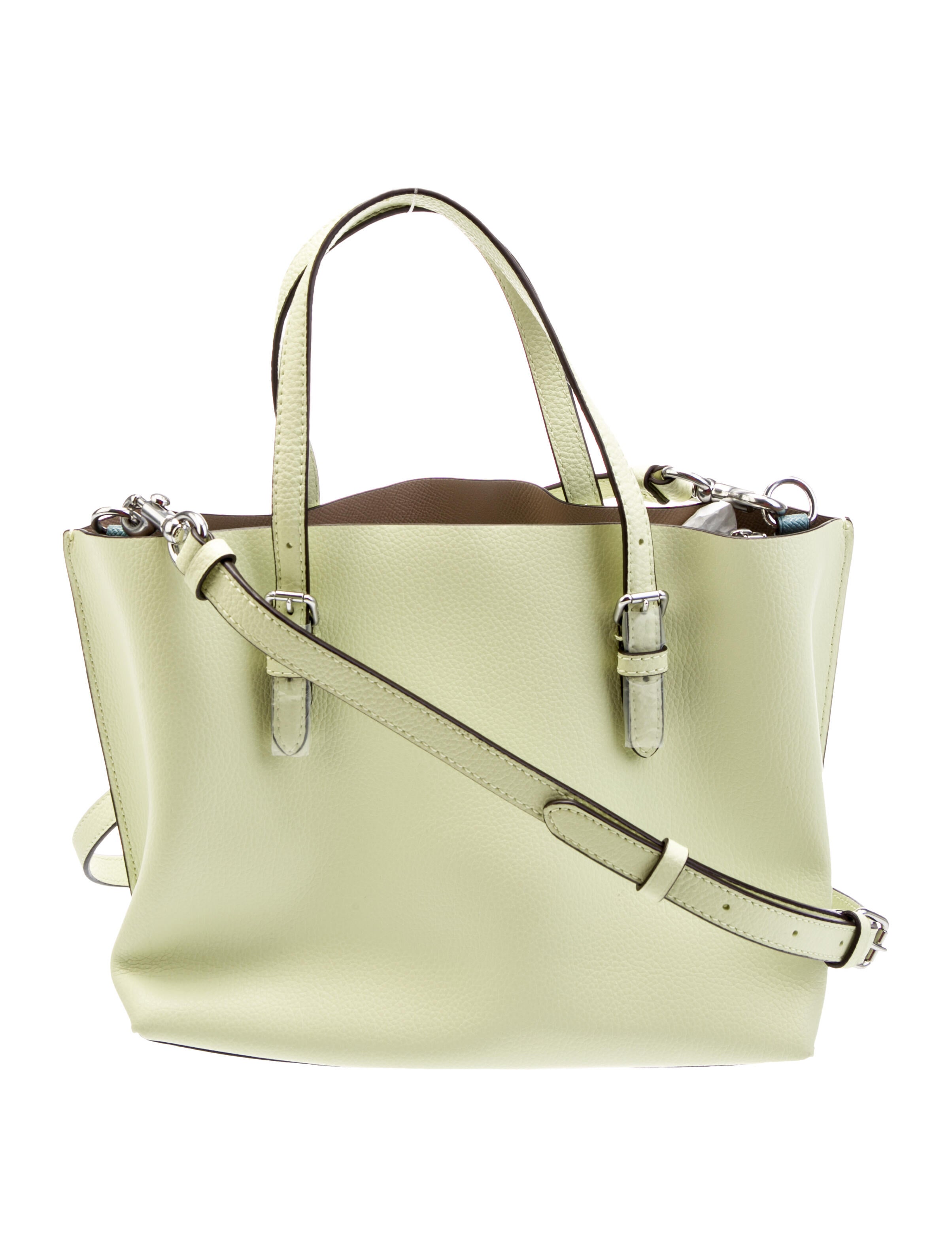 Coach Leather Top Handle Bag