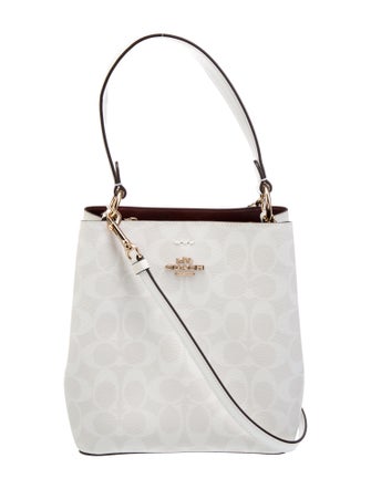 Coach Leather Top Handle Bag