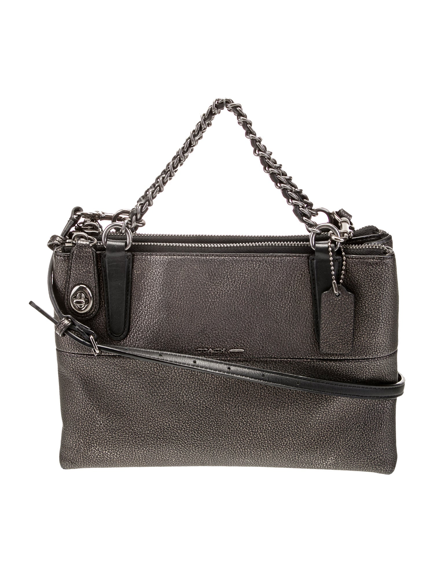 Coach Leather Shoulder Bag