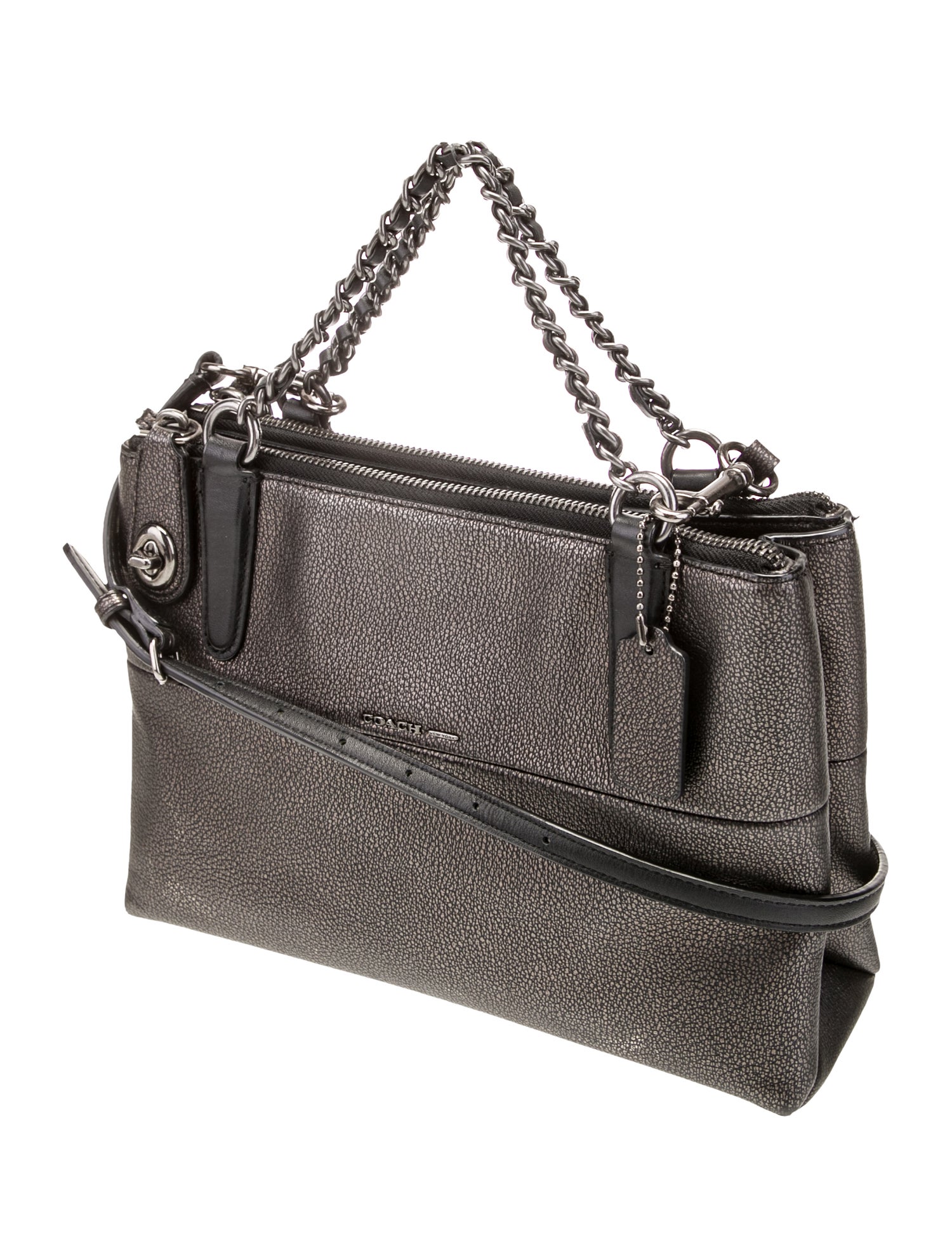 Coach Leather Shoulder Bag