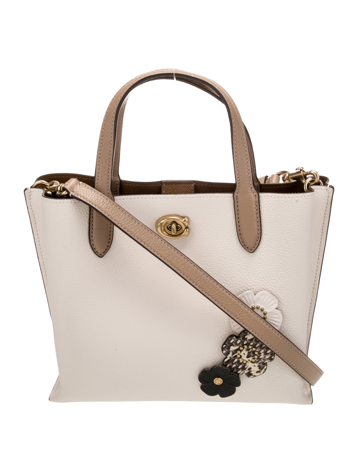 Coach Leather Top Handle Bag