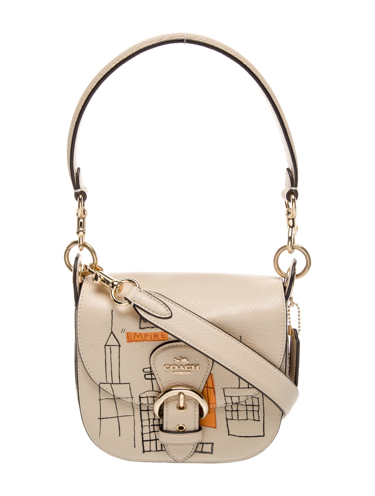 Coach x Jean-Michel Basquiat Signature Shoulder Bag