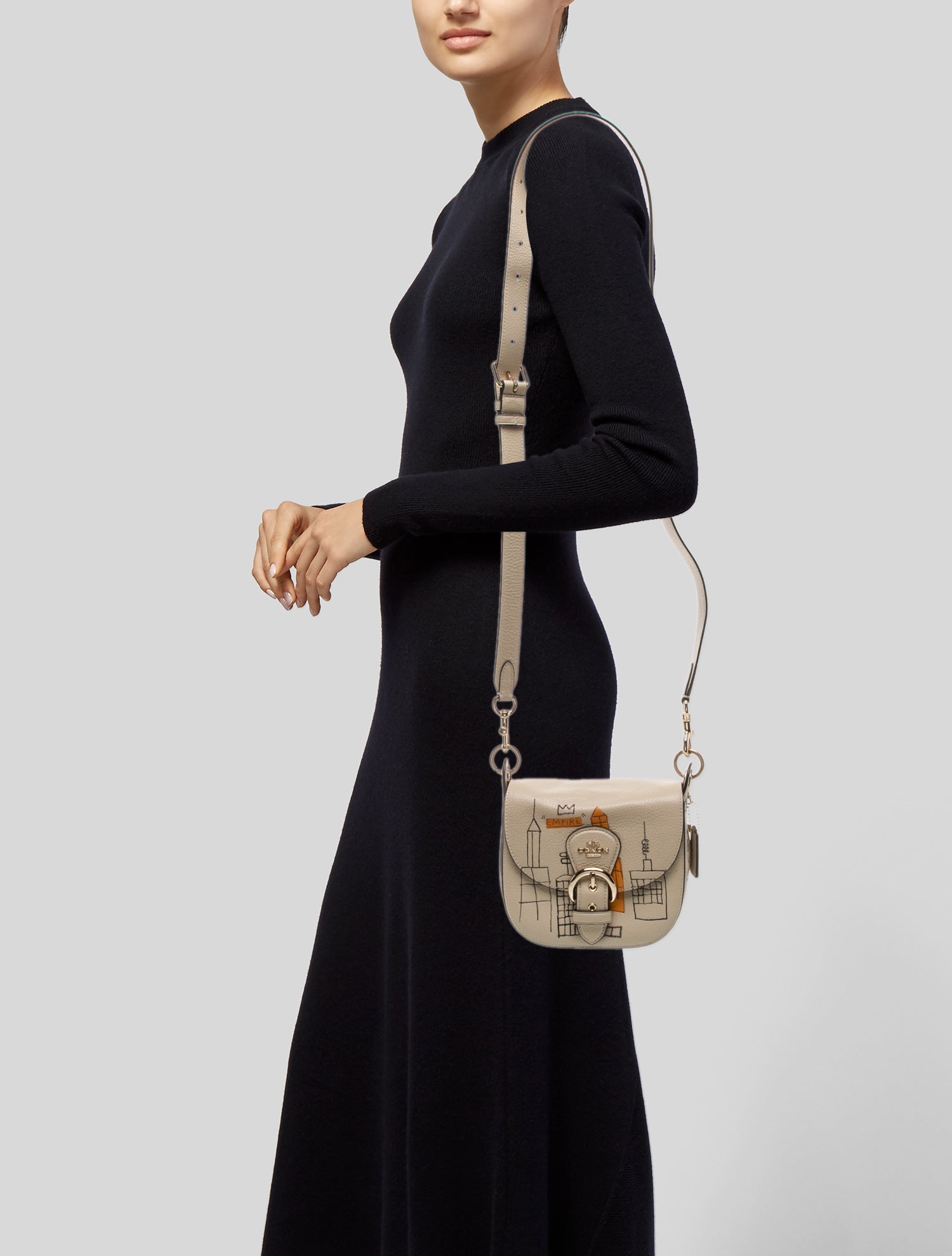 Coach x Jean-Michel Basquiat Signature Shoulder Bag