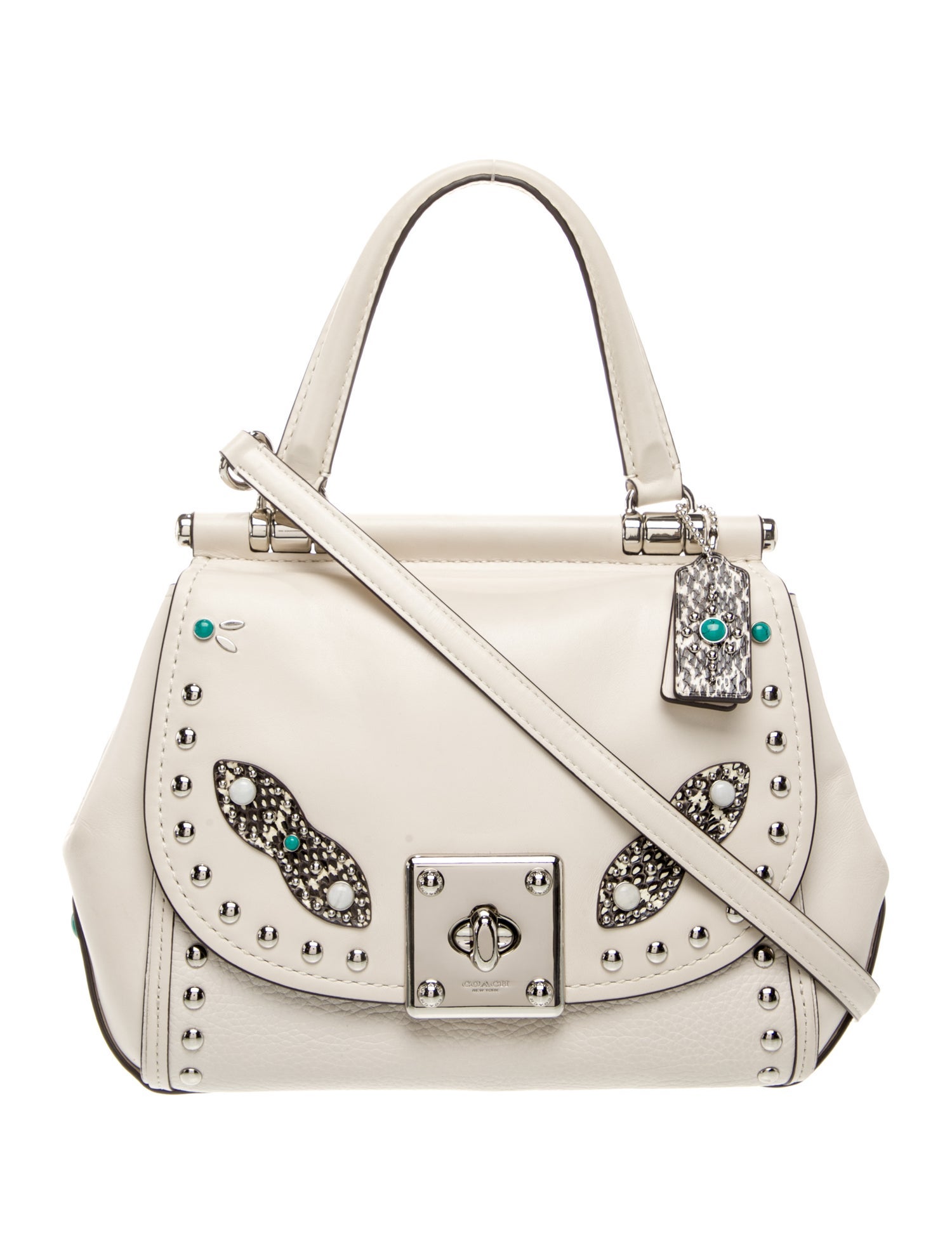 バッグ Coach 1941 Leather Top Handle Bag y2k Coach 1941 Leather Top Handle Bag - Handle Bags, Handbags