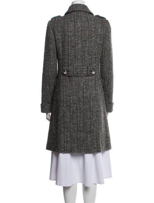 Coach Wool Tweed Pattern Coat