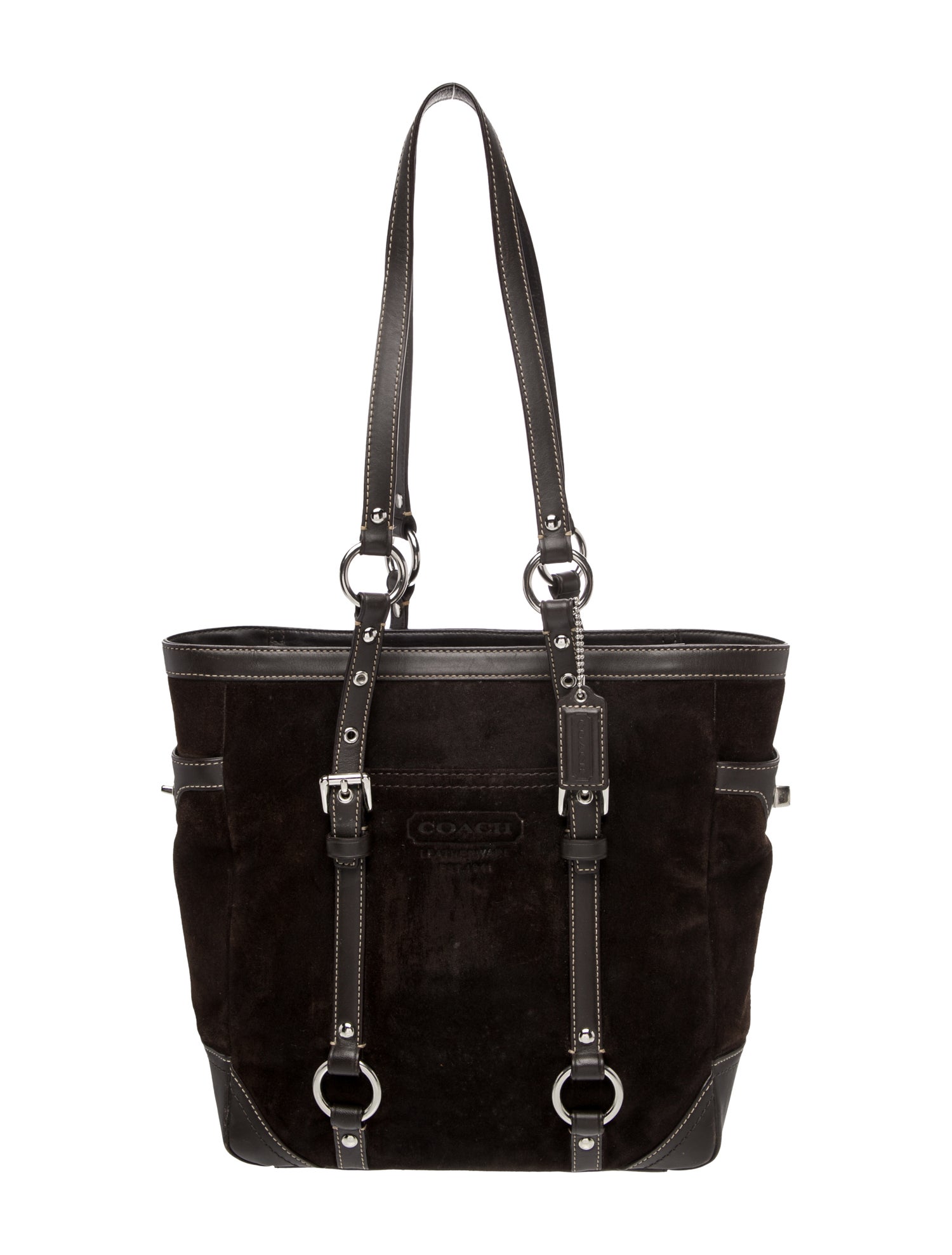 Coach Suede Shoulder Bag