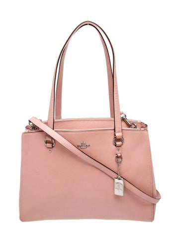 Coach Shoulder Bags Saffiano Leather Bag