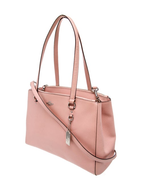 Coach Saffiano Leather Shoulder Bag