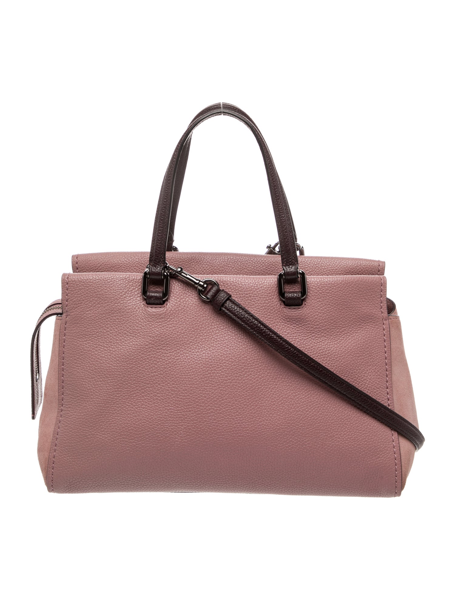 Coach Leather Top Handle Bag