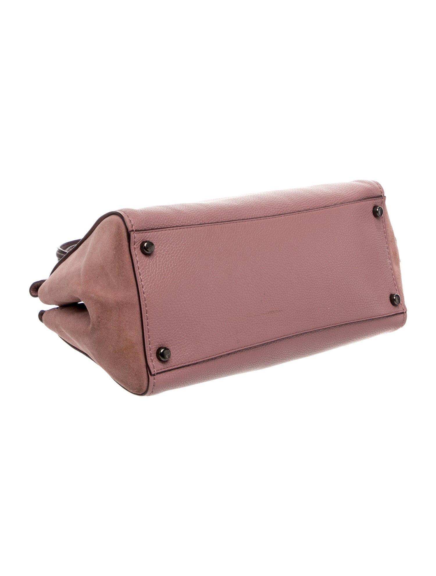 Coach Leather Top Handle Bag