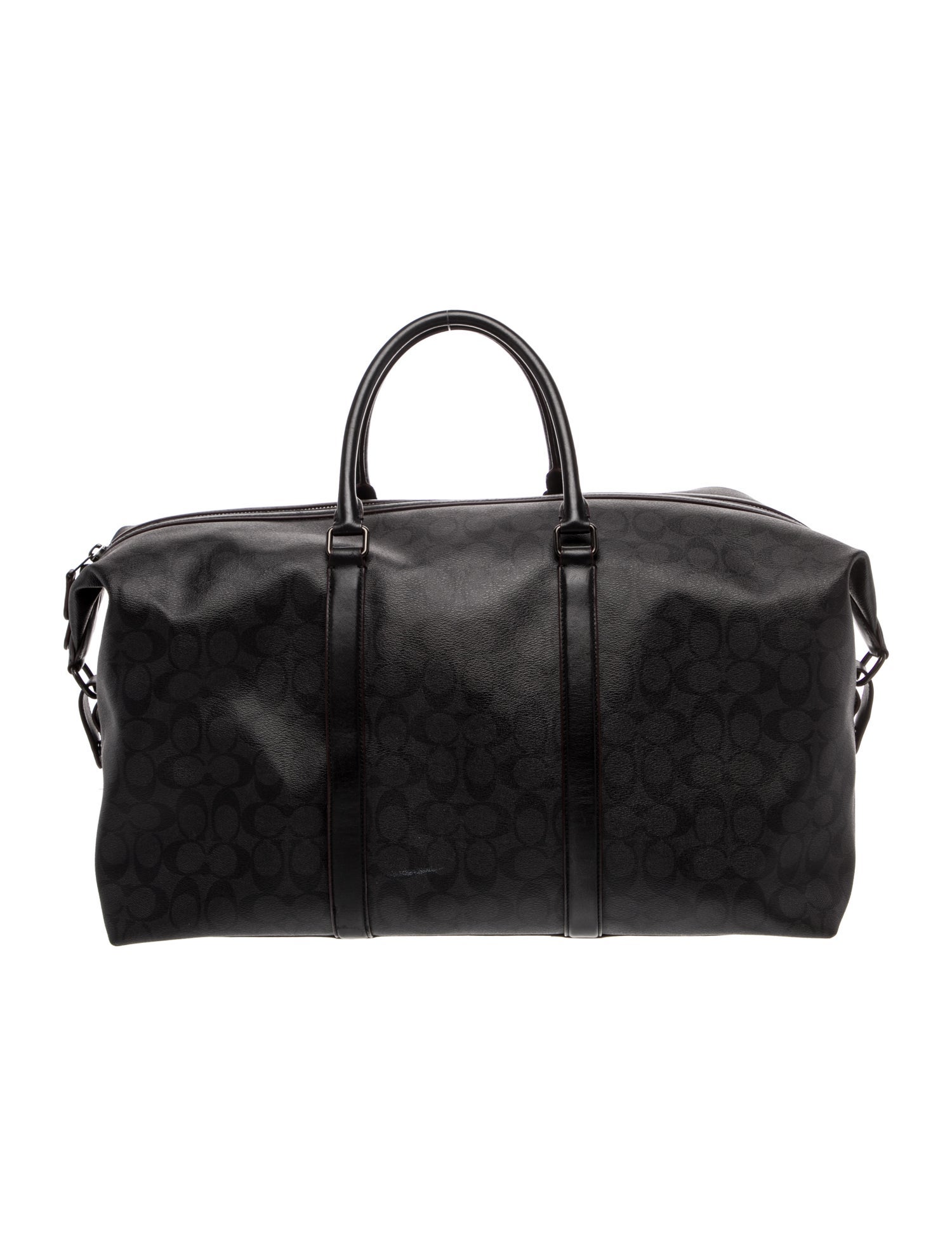 Coach Leather Weekender Bag