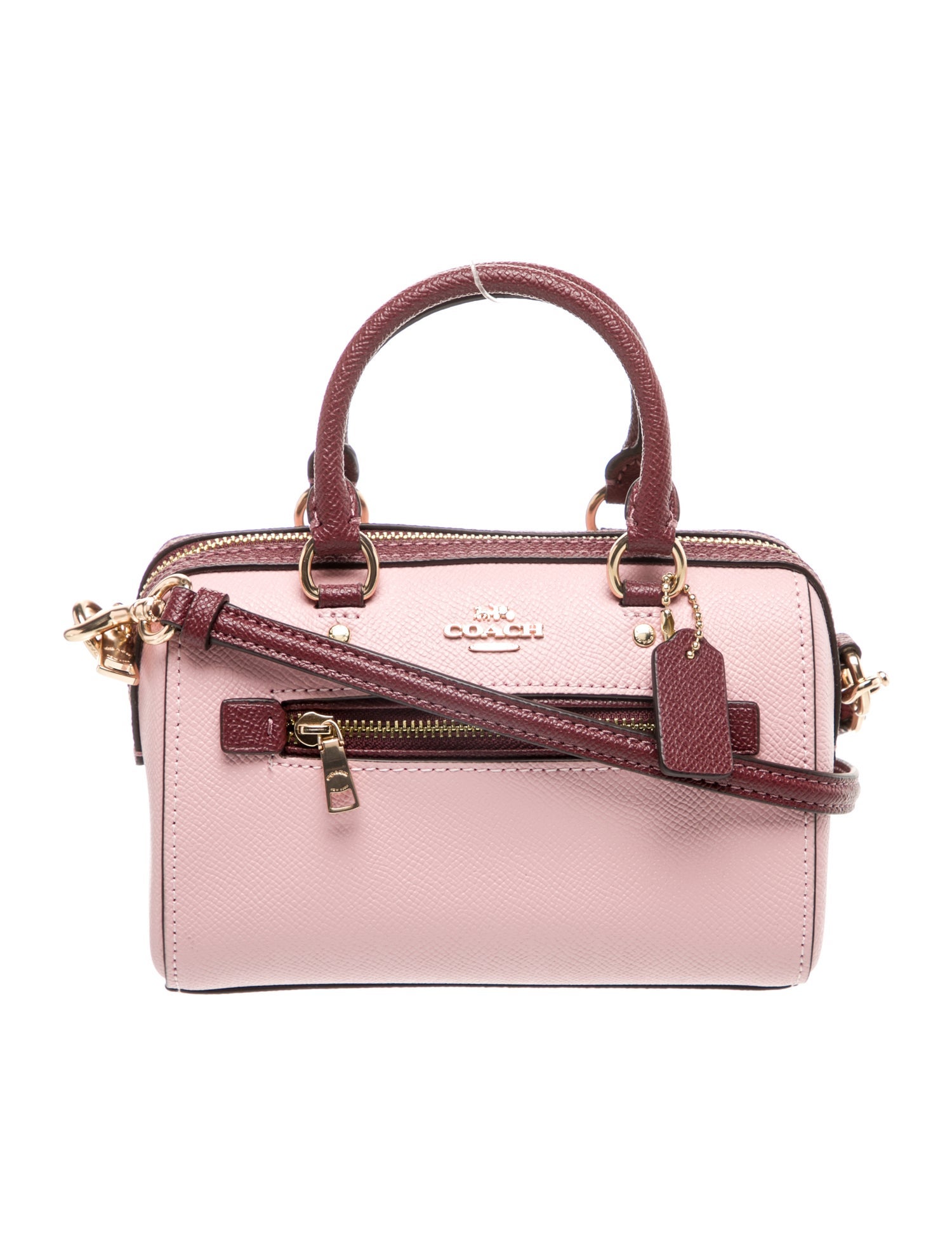 Coach Saffiano Leather Top Handle Bag w/ Tags