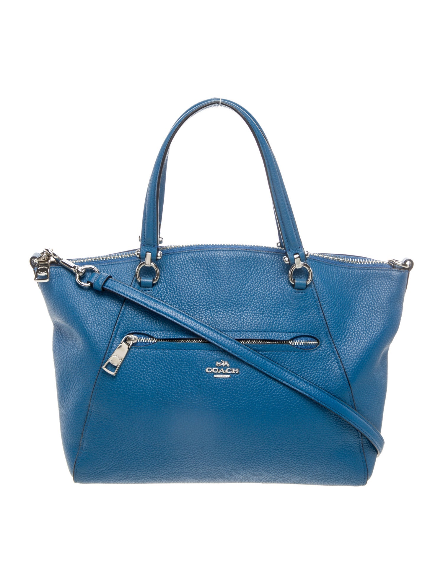 Coach Leather Top Handle Bag