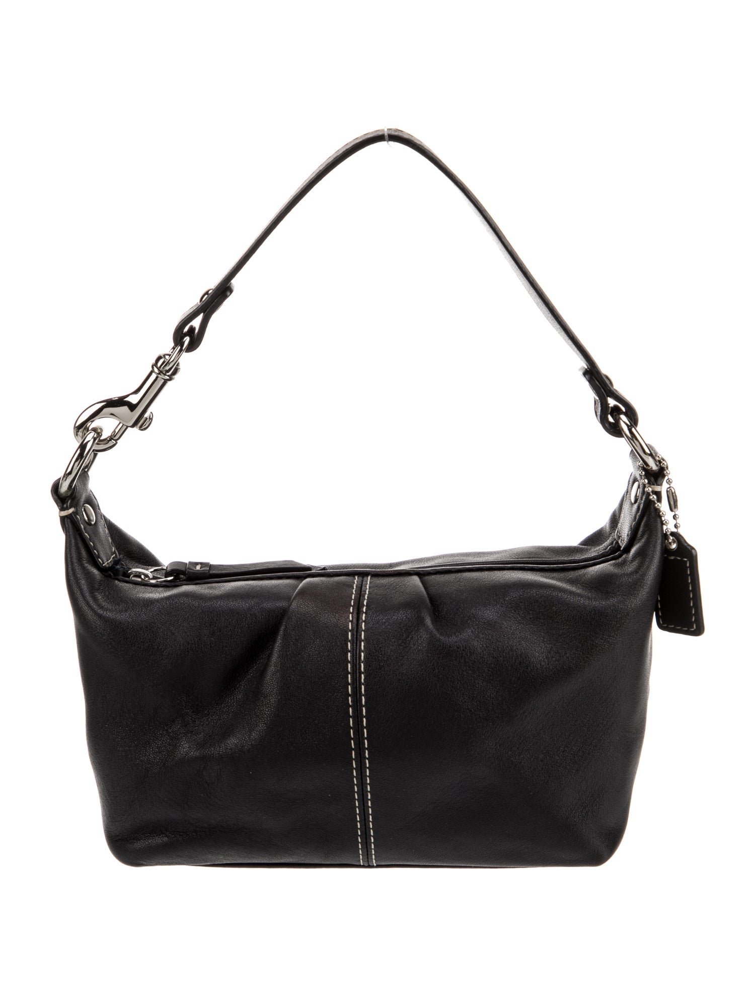 Coach Leather Top Handle Bag