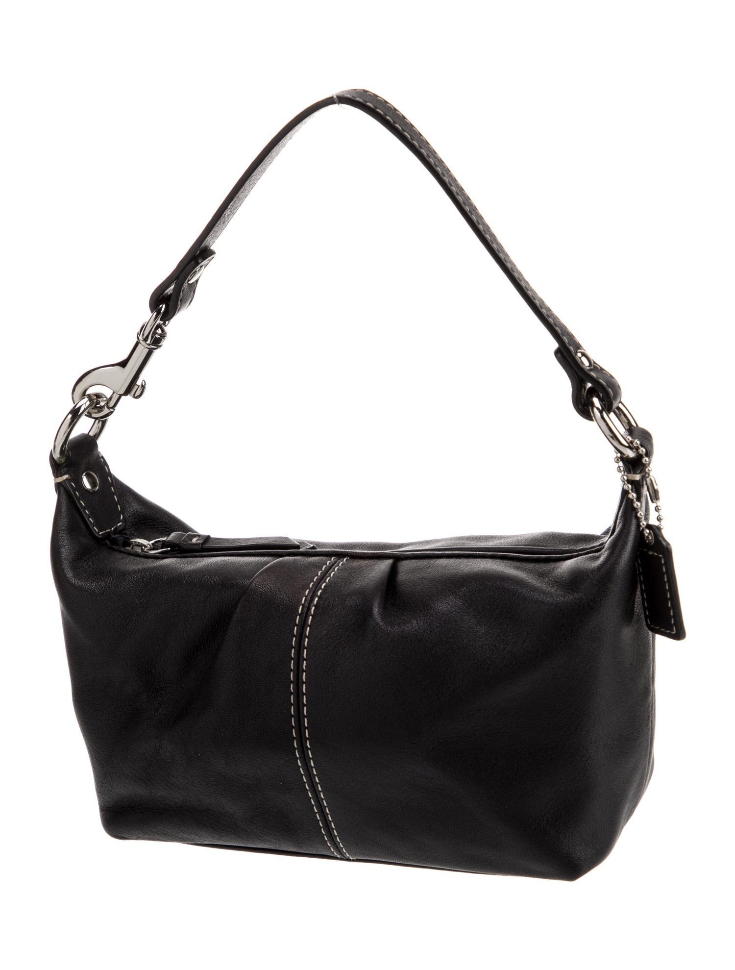 Coach Leather Top Handle Bag