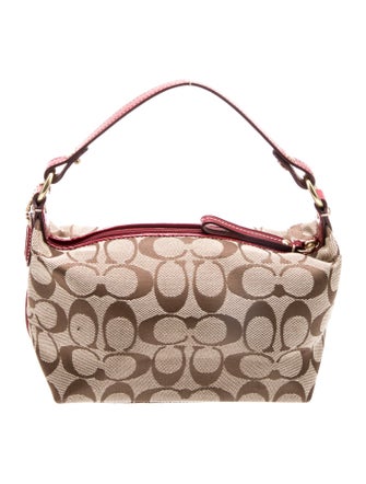 Coach Canvas Top Handle Bag