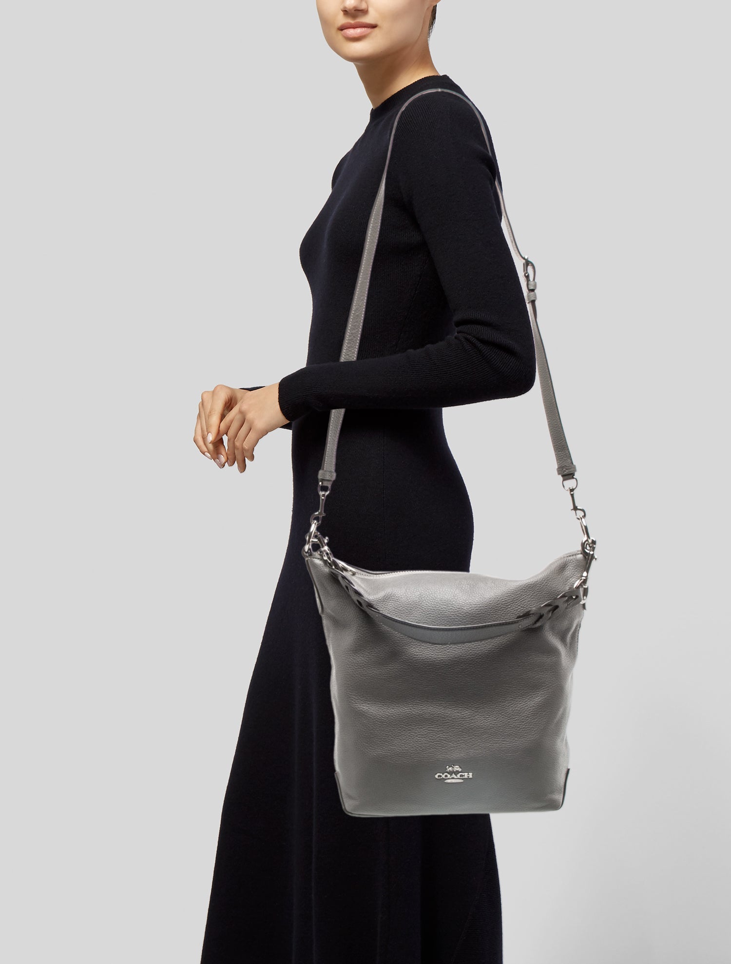 Coach Leather Shoulder Bag