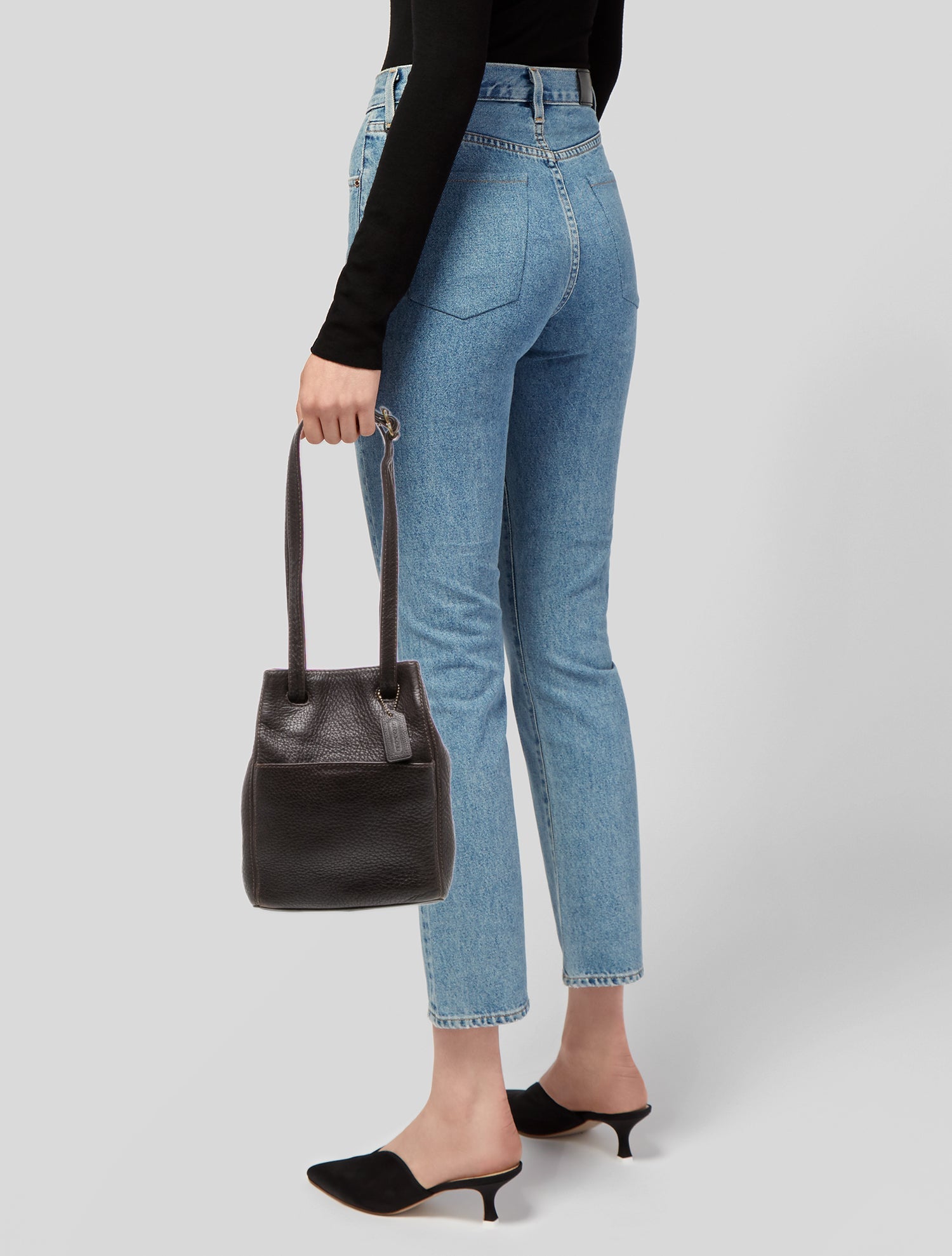 Coach Leather Shoulder Bag