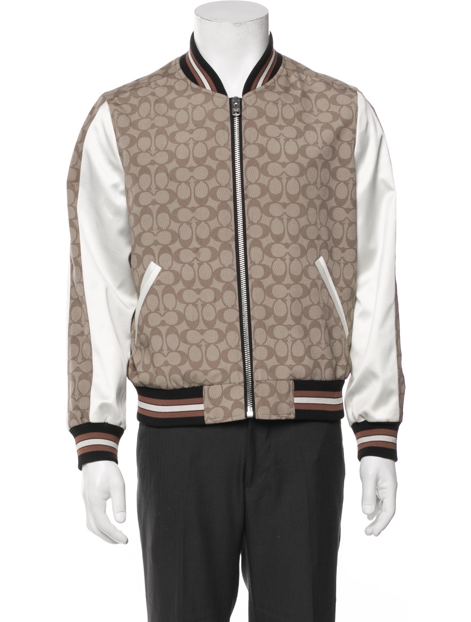 Coach Printed Bomber Jacket