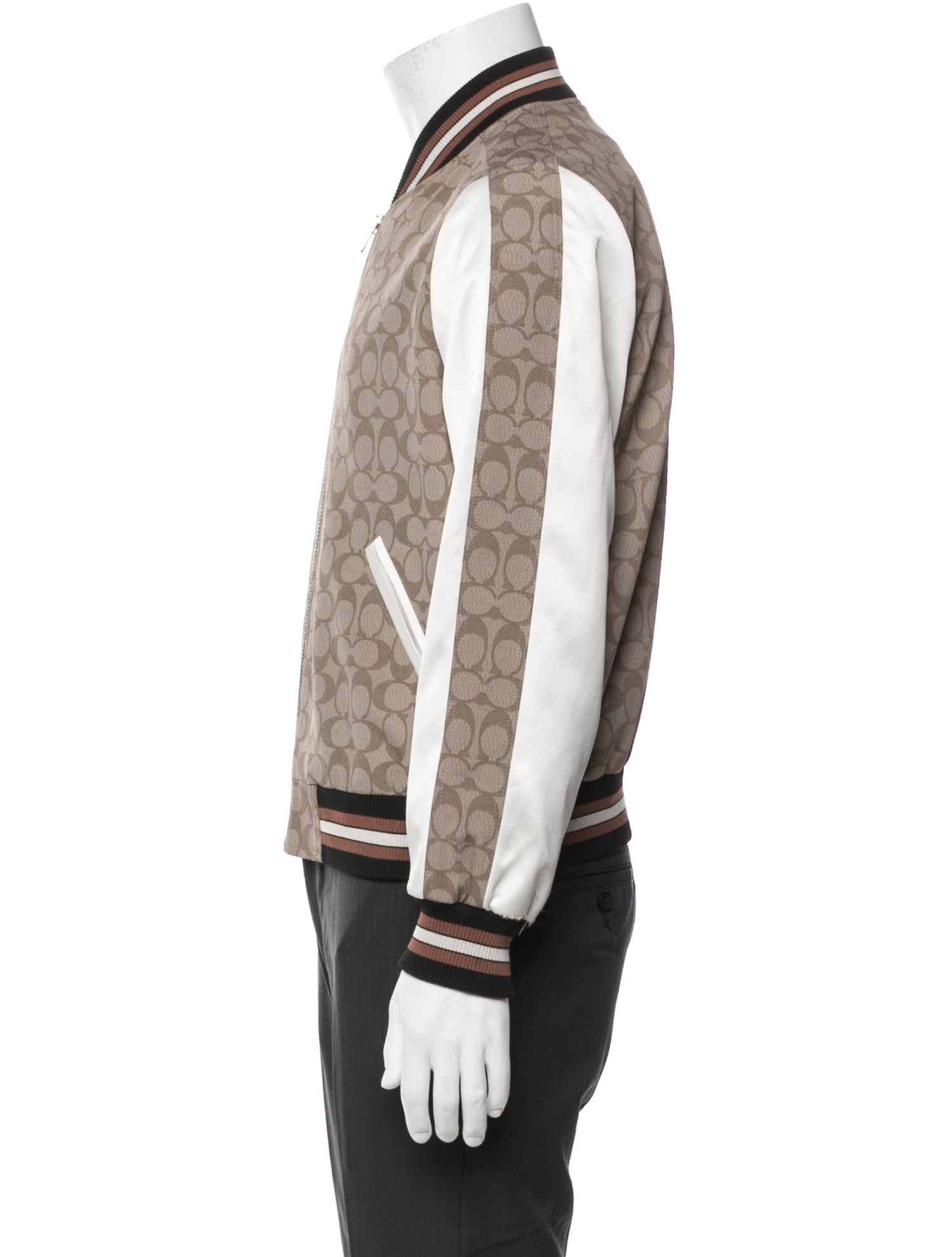 Coach Printed Bomber Jacket