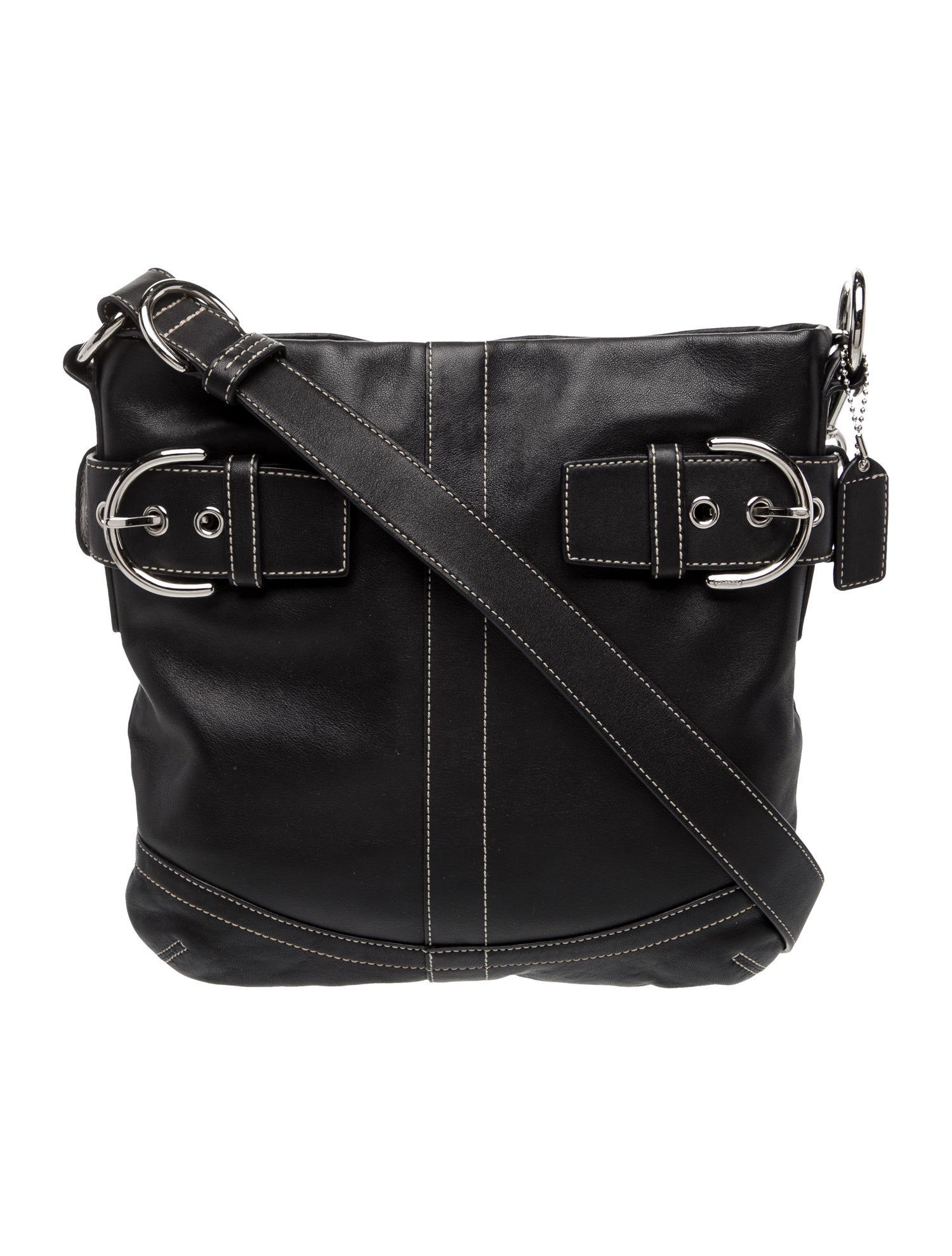 Coach Leather Messenger Bag